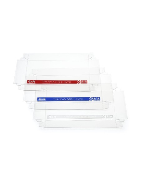 Basic M4WD Car Box Clear Covers (x3)