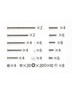 Set de tornillos negros para Mini 4WD 2
