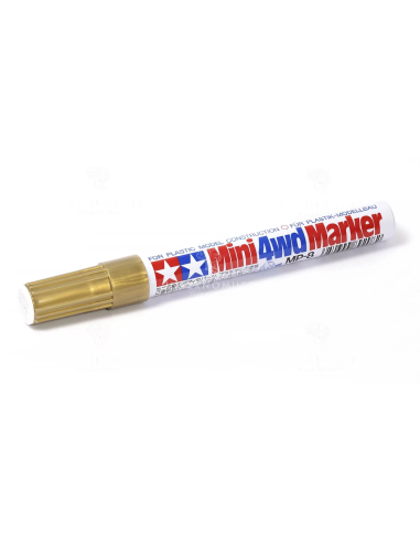 Rotulador dorado Tamiya para Mini 4WD