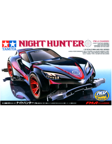 Tamiya Night Hunter 18708 | Mini 4WD FM-A