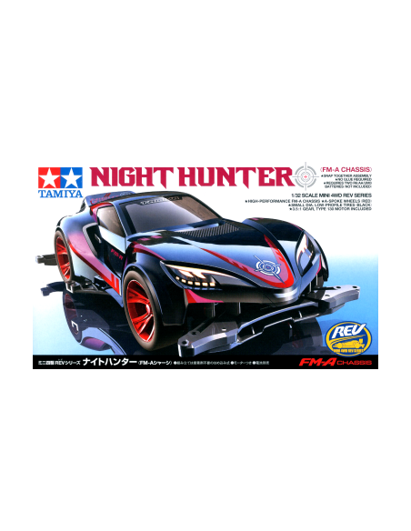 Tamiya Night Hunter 18708 | Mini 4WD FM-A