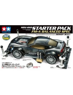 Tamiya Rowdy Bull Starter Pack 18710 | Mini 4WD