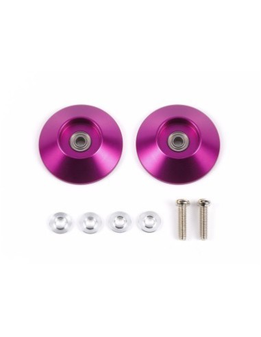 Rollers cónicos de aluminio violeta 19mm