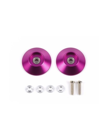 Rollers cónicos de aluminio violeta 19mm