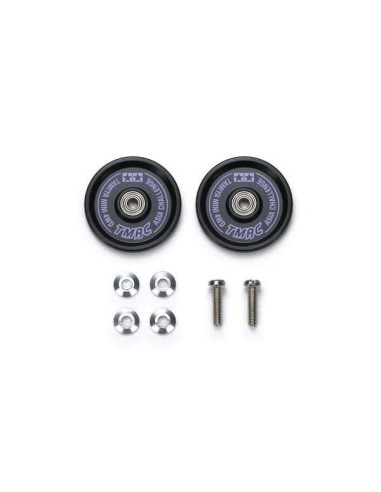 Rollers Aluminio. Sin anillo 19mm (Negro/violeta) TMAC