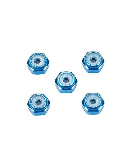 Tuerca azul autoblocante